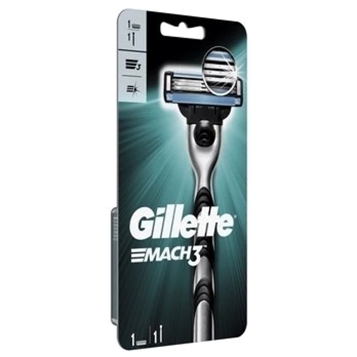 Gillette Mach3 Верстат для гоління з 1 змінною касетою: Тип станка Зі змінними касетами
