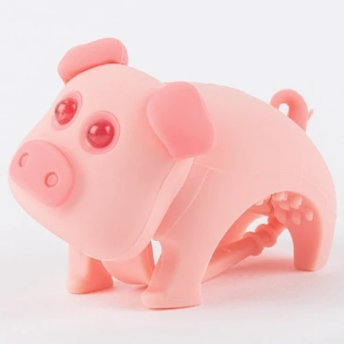 Фонарик-мигалка Zoonimal Свинка Led для детского велосипеда (Z211_6D_PI 8)