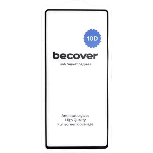 Аксессуар для смартфона BeCover Tempered Glass 10D Black for Google Pixel 7 (711489)