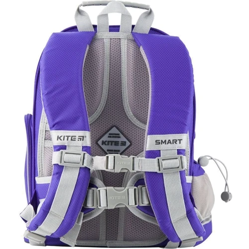 Рюкзак школьный Kite Education Smart синий (K19-702M-3): Спинка Ортопедическая (анатомическая)