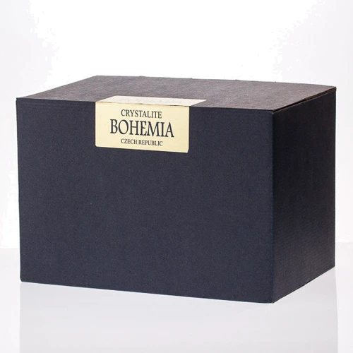 Масленка Bohemia Мозайка 17 см (765): Тип масленка с крышкой