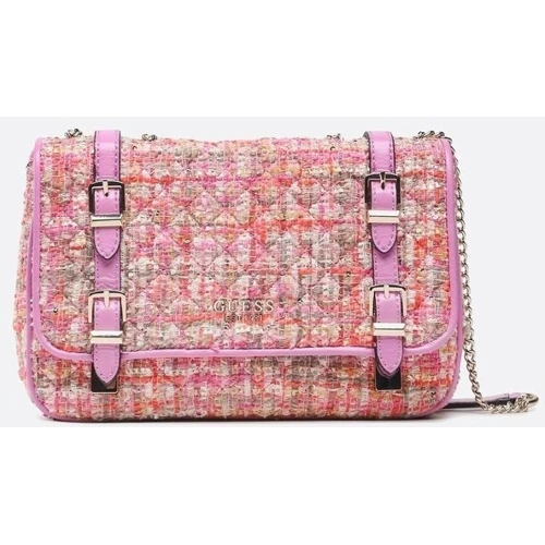 Женская сумка через плечо GUESS ADAM CONVERTIBLE XBODY FLAP фуксия (HWTF8694210-FMU): Страна производитель США
