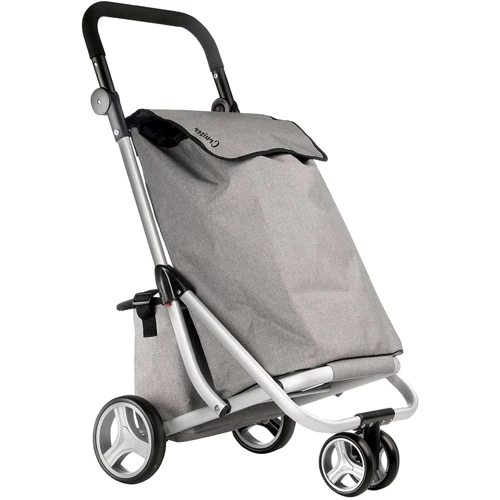 Сумка-візок ShoppingCruiser 3 Wheels 40 Grey: Матеріал Polyester 600D PU