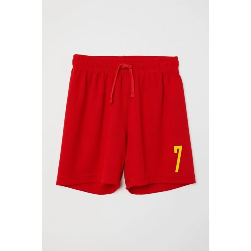 Спортивные шорты H&M 7060209 98-104 см красные