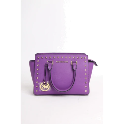 Женская сумка тоут Michael Kors фиолетовая (2000001674017): Пол Женский