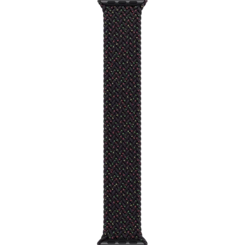 Аксессуар для Watch Apple Braided Solo Loop Black Unity Size 4 (MMWK3) for Apple Watch 42/44/45/49mm