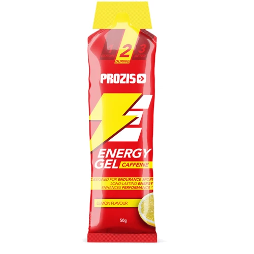Prozis ENERGY GEL + CAFFEINE 50 g Lemon