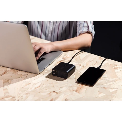 Зарядное устройство Xiaomi ZMI USB Wall Charger 2xUSB 3A + Power Bank 5200mAh Black (APB01A) фото 7