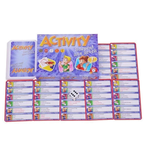 Настольная игра Активити Вперед! (для детей): Вид азартные