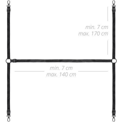 Фиксатор рук и ног для кровати Bedroom Fantasies Under the bed Restraint Set