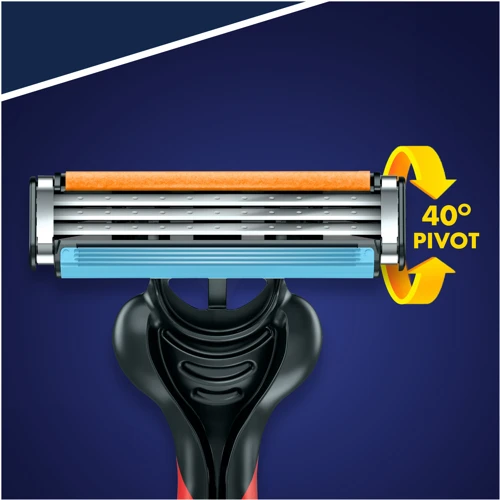 Gillette Blue3 Станки для бритья одноразовые 6 шт. Red: Вид Бритвенные станки