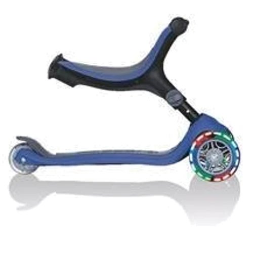 Самокат Globber серії Go up foldable plus синій, колеса з підсвічуванням, 20/50кг, 1+, 3 колеса фото 10
