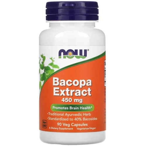 

Now Foods Bacopa Extract Бакопа экстракт 450 мг 90 капсул
