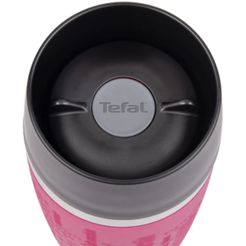 Tefal TRAVEL MUG 0.36L raspb/silver фото 11