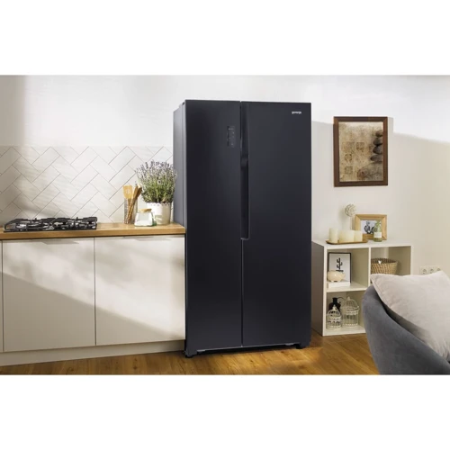 Холодильник Side-by-Side Gorenje NRS9182MB: Розташування морозильної камери Збоку