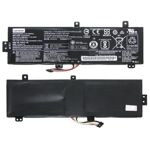Батарея для ноутбука Lenovo L15L2PB4 IdeaPad 310 7.6V Black 3950mAh OEM (64984)
