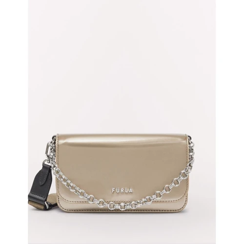 Женская сумка кросс-боди Furla Splendida Mini Shoulder металлик (WB00315BX03791009S)