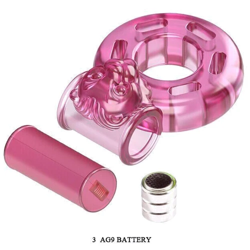 Ерекційне кільце з вібрацією RING, BI-010084A