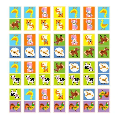 Деревянное домино Viga Toys Фермерские зверята (51306): Производитель Viga Toys