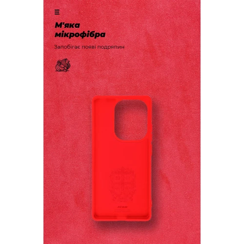 Чохол для телефона ArmorStandart ICON Case Red для Xiaomi Redmi Note 13 Pro 4G (ARM73138) фото 6