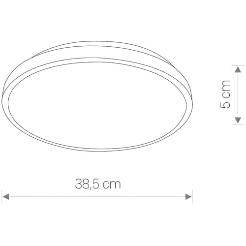 Світильник Nowodvorski 8186 Agnes LED 1x22W 4000K: Тип Потолочные светильники