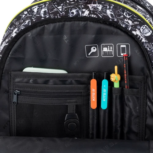 Рюкзак Kite Education Swag K21-700M-1 (LED): Спинка Ортопедическая (анатомическая)