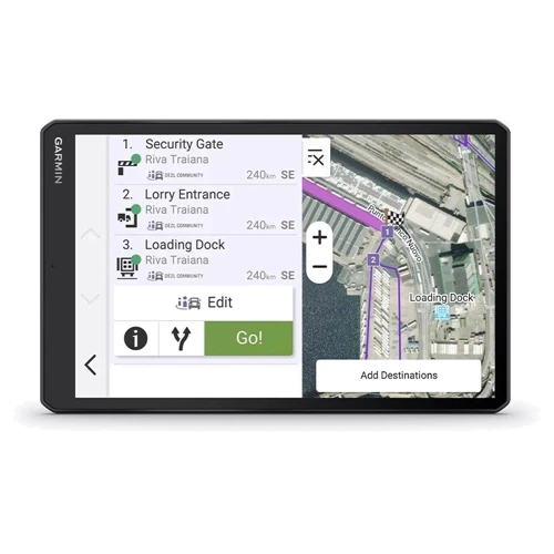 Garmin Dezl LGV720 (010-02924-15): Акумулятор есть