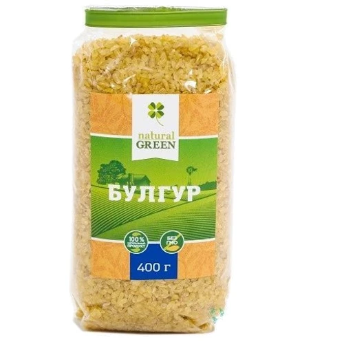 Булгур, Natural Green, 400 г (WT3154)