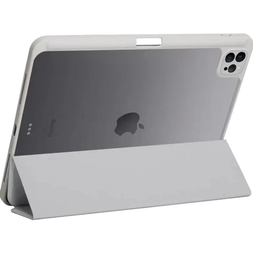 Аксесуар для iPad BeCover Soft Edge TPU з Pencil Mount Gray для iPad Pro 11 M4 2024 (711715): Матеріал искусственная кожа