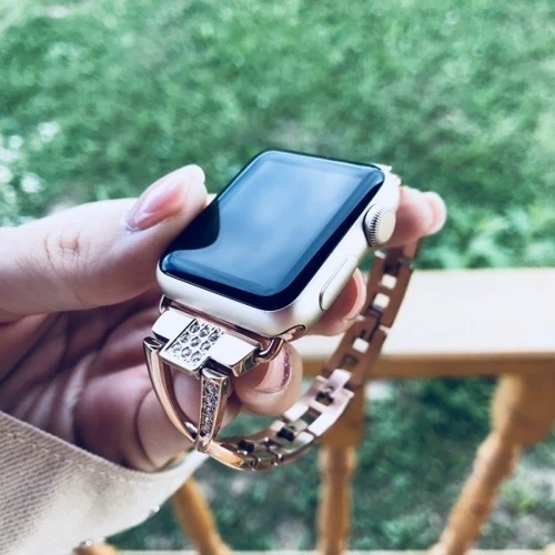 Аксесуар для Watch COTEetCI W18 Magnificent Band Rose Gold (WH5228-MRG) for Apple Watch 42/44/45/49mm: Сумісність Apple Watch 49mm, Apple Watch 42mm, Apple Watch 44mm, Apple Watch 45mm