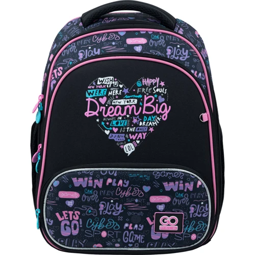 Рюкзак школьный GoPack Education каркасный Love Dreamer GO22-597S-1