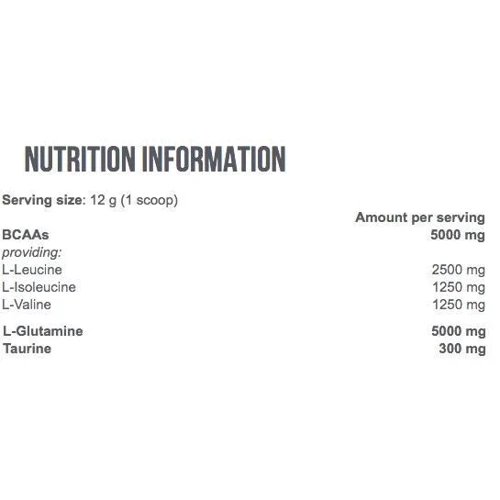 Амінокислота для спорту Scitec Nutrition BCAA+Glutamine Xpress 300 g/ 25 serving / Lime: Смак Лайм