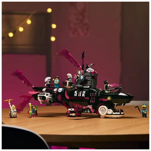 Конструктор LEGO Dreamzzz Жахливий підводний човен Акула (71500) фото 6