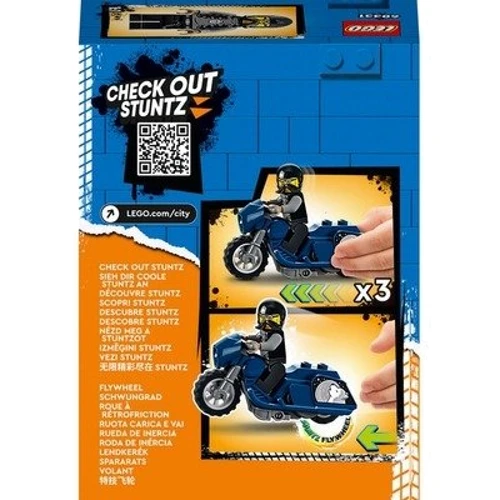 Конструктор LEGO City Stuntz Туристичний каскадерський мотоцикл (60331): Рекомендований вік 5+
