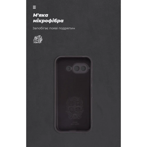 Чехол для телефонов ArmorStandart ICON Case Camera cover Black for Google Pixel 9a (ARM83646) фото 6