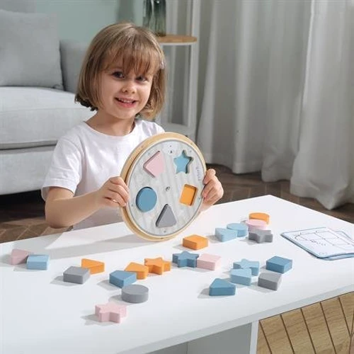 Деревянная игра-сортер Viga Toys PolarB Фигуры (44050)