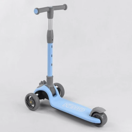 Самокат Best Scooter голубой (D-0885): Количество колес 3
