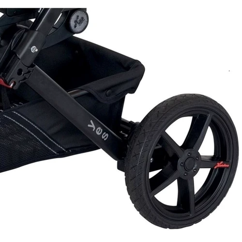 Универсальная коляска 2 в 1 Hartan Yes GTS Selection Grey, серый (2317129552-1): Ширина шасси 61,5 см