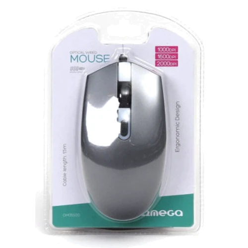 Мышь Omega OM-0550 Gray (OM0550G): Интерфейс подключения USB-C