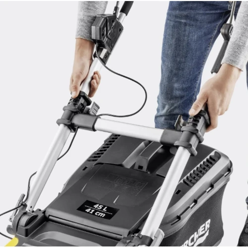 Газонокосилка аккумуляторная Karcher LMO 5-18 Dual 18В без АКБ та ЗУ (1.445-430.0): Выброс Задний