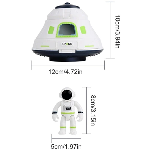 Ігровий набір космосу поворотна капсула, космонавт (YB1970)