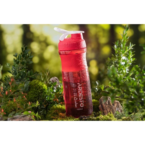 Пляшка Ardesto Smart bottle для води 1000 мл червона (AR2204TR) фото 6