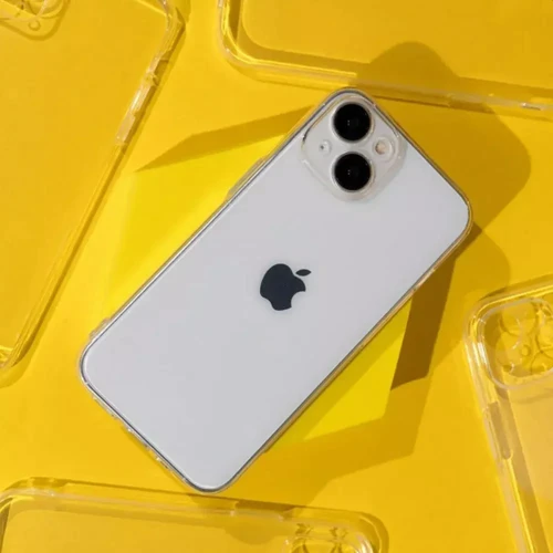 Чохол для iPhone WAVE Crystal Case Transparent для iPhone 14: Матеріали Силикон