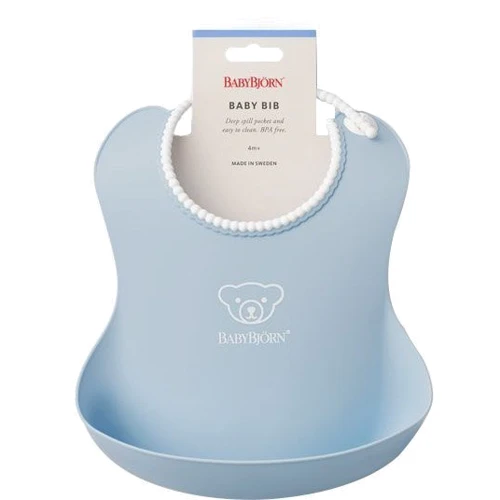 Мягкий нагрудник BabyBjorn Baby Bib, Powder Blue: Производитель BabyBjorn