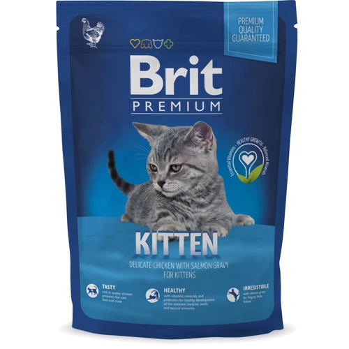 Сухой корм для котят с курицей Brit Premium Adult Kitten 0.8 кг (8595602513031)
