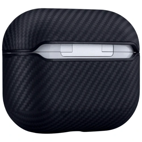 Чехол для наушников Pitaka MagEZ Case 2 Twill Black/Grey (APM6001) for Apple AirPods 3 фото 1