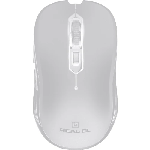 Мышь REAL-EL RM-331 W Black (EL123200044)