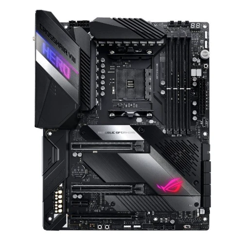 ASUS ROG CROSSHAIR VIII HERO WI-FI: Оперативная память 4xDDR4 5100, до 128 ГБ