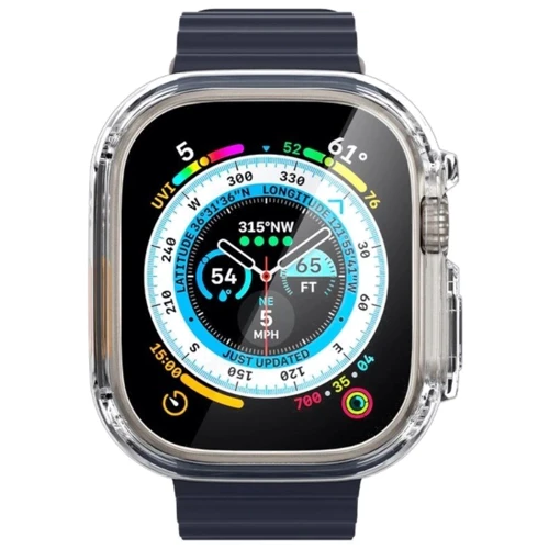 Чехол для Apple Watch Spigen Case Ultra Hybrid Crystal Clear for Apple Watch Ultra 49mm фото 7