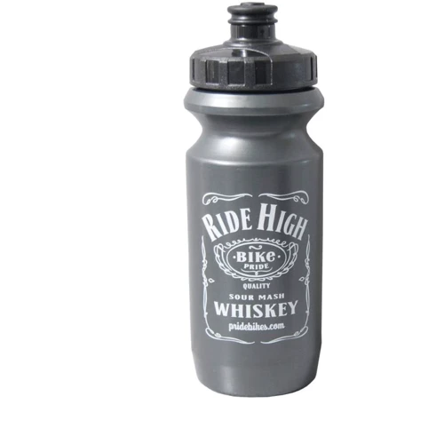 Фляга 600ml Pridebikes Ride High Black Grey (BOT-43-07)